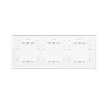 Simon 54 Touch WMDZ-01149S-070 Panel dotykowy S54 Touch, 3 moduły, 1 pole dotykowe + 2 pola dotykowe pionowe + 1 pole dotykowe, biała perła