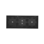 Simon 54 Touch WMDZ-01149S-073 Panel dotykowy S54 Touch, 3 moduły, 1 pole dotykowe + 2 pola dotykowe pionowe + 1 pole dotykowe, zastygła lawa