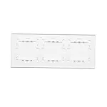Simon 54 Touch WMDZ-01150S-070 Panel dotykowy S54 Touch, 3 moduły, 1 pole dotykowe + 2 pola dotykowe pionowe + 2 pola dotykowe poziome, biała perła
