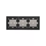 Simon 54 Touch WMDZ-01150S-071 Panel dotykowy S54 Touch, 3 moduły, 1 pole dotykowe + 2 pola dotykowe pionowe + 2 pola dotykowe poziome, srebrna mgła