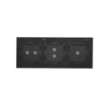 Simon 54 Touch WMDZ-01150S-073 Panel dotykowy S54 Touch, 3 moduły, 1 pole dotykowe + 2 pola dotykowe pionowe + 2 pola dotykowe poziome, zastygła lawa
