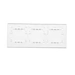 Simon 54 Touch WMDZ-01168S-070 Panel dotykowy S54 Touch, 3 moduły, 1 pole dotykowe + 2 pole dotykowe pionowe + 2 pola dotykowe pionowe, biała perła