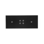 Simon 54 Touch WMDZ-01153S-073 Panel dotykowy S54 Touch, 3 moduły, 1 pole dotykowe + 4 pole dotykowe + 1 pole dotykowe, zastygła lawa