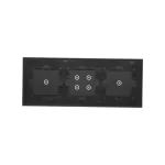 Simon 54 Touch WMDZ-01153S-073 Panel dotykowy S54 Touch, 3 moduły, 1 pole dotykowe + 4 pole dotykowe + 1 pole dotykowe, zastygła lawa