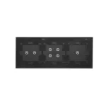 Simon 54 Touch WMDZ-01151S-073 Panel dotykowy S54 Touch, 3 moduły, 1 pole dotykowe + 4 pole dotykowe + 2 pola dotykowe poziome, zastygła lawa