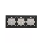 Simon 54 Touch WMDZ-01154S-071 Panel dotykowy S54 Touch, 3 moduły, 1 pole dotykowe + 4 pole dotykowe + 2 pola dotykowe pionowe, srebrna mgła