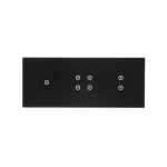 Simon 54 Touch WMDZ-01154S-073 Panel dotykowy S54 Touch, 3 moduły, 1 pole dotykowe + 4 pole dotykowe + 2 pola dotykowe pionowe, zastygła lawa