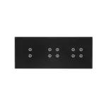 Simon 54 Touch WMDZ-01164S-073 Panel dotykowy S54 Touch, 3 moduły, 2 pola dotykowe pionowe + 4 pola dotykowe + 4 pola dotykowe, zastygła lawa