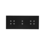 Simon 54 Touch WMDZ-01167S-073 Panel dotykowy S54 Touch, 3 moduły, 4 pola dotykowe + 2 pola dotykowe pionowe + 4 pola dotykowe, zastygła lawa
