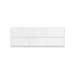 Simon 100 W100-10020301x-230 Panel 3-krotny: 3 klawisze; biały mat Do wyczerpania stanów magazynowych