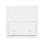 Simon 100 W100-10020115x-230 Panel 1-krotny: 1 klawisz roletowy; biały mat *Do wyczerpania stanów magazynowych