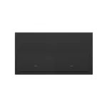 Simon 100 W100-10020201x-238 Panel 2-krotny: 2 klawisze; czarny mat *Do wyczerpania stanów magazynowych