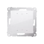 Simon 54 GO WMDC-013NxP-011 Sterownik do rolety, żaluzji, markiz, firan, sterowany smartfonem [Wi-Fi] - SHUTTER; 2x5 A, 230 V, (moduł); biały
