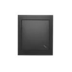 Simon Aquaclick WA-CW6xxxx-xx-49xx Łącznik schodowy natynkowy, IP44, 10AX, 250V~, zaciski śrubowe; czarny