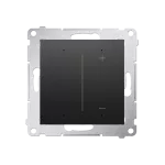 Simon 54 GO WMDS-004xW2-049 Ściemniacz do pasków LED-owych 12-24 V, 1 kanałowy, sterowany smartfonem [Wi-Fi] - DIMMER W (moduł); czarny mat