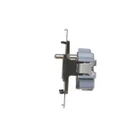 Simon 55 WMDW-00111R-0xx Gniazdo wtyczkowe z uziemieniem (mechanizm) 16A, 250V~, zaciski śrubowe, czarna rama montażowa