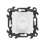 Simon 24 TS24P-NES9LA-011 Ściemniacz obrotowy do LED ściemnialnych, 6–600 W, 230 V (moduł); biały