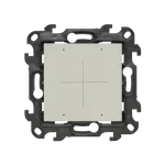 Simon 24 WS24P-2431035-087 Sterownik poczwórny elektroniczny z funkcją łącznika lub przycisku, 4x5(2) A, 230 V (moduł); kaszmirowy