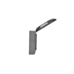 Simon Aquaclick WA-CGZ4xxx-xx-18xx Gniazdo wtyczkowe natynkowe, 4-krotne z uziemieniem, klapka w kolorze pokrywy, IP44, Σ16A, 250V~, zaciski śrubowe; ciemnoszary