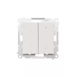 Simon 55 GO WMDS-004xL1W-116 Ściemniacz do żarówek LED-owych, sterowany smartfonem [Wi-Fi] - DIMMER; 15-200 W, 230 V, (moduł); Grafitowy mat