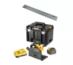 DEWALT ZAGŁĘBIARKA  165mm 54V DCS520T2 2x6/2,0Ah FLEXVOLT + SZYNA 1,5m