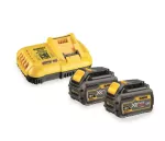 DEWALT AKUMULATOR 18/54V  6,0/2,0Ah FLEXVOLT DCB546 2szt. + ŁADOWARKA DCB118