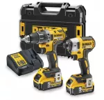 DEWALT ZESTAW COMBO 18V DCK268P2T (DCD791, DCF887) 2x5,0Ah TSTAK