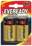EVEREADY BATERIA ALKALINE GOLD 20V LR20/2BP/BL2szt