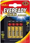 EVEREADY BATERIA ALKALINE GOLD LR03/4BP