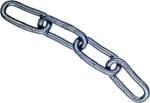 Łańcuch, DIN 5685c, FI 3,0 mm, ocynk [szpula 50 mb]