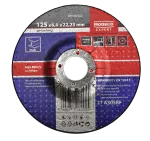 Ściernica do szlifowania metalu 125x6,0x22,23 mm wypukla