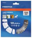 125x22,23mm turbo concrete tarcza diamentowa