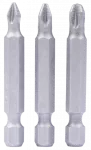 Zestaw bitów 50mm PZ1 PZ2 PZ3 3cz