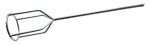 Mieszadło do gipsu 15-25kg 100mm SDS plus E2