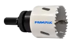 9szt zestaw otwornic 22 25 32 40 51 65 + 2 adap. elektryk