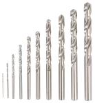 Zestaw wierteł szlifowanych do metalu HSS 1-10mm 10cz