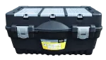 Pojemnik narzedziowy 547x271x278 mm stalowa rączka