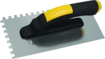 Paca nierdzewna ząb 280x130x6 mm uchwyt PVC