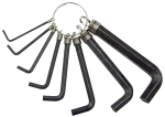 Zestaw kluczy imbusowych HEX 2-10 mm 8cz