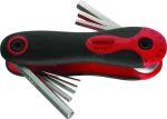 Zestaw kluczy imbusowych 2-8 mm HEX scyzoryk 8cz
