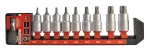 Kpl. nasadek Torx 9 szt. T20-T70 1/2'' Cr-V satin