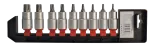 Kpl. nasadek Torx 9 szt. T20-T70 1/2'' Cr-V satin