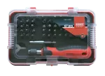Zestaw wkrętak bity PVC box 67cz