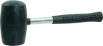 Młotek gumowy duży 0,45kg trzonek metalowy
