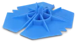 Kołnierz dociskowy z wykraplaczem fi 60/3-6 [OP 250]