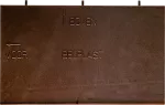 Puszka wentylacyjna pełna brązowa [OP 100]