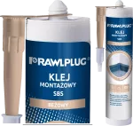 Klej montażowy SBS beżowy, 280ml