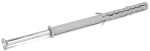 KDS Kołek ramowy 10x140mm z długą strefą rozporu z wkrętem stożkowym [OP 25]