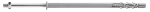 K-RUR Kołek ramowy z kołnierzem do montazu rur spustowych 10x300mm [OP 10]