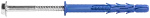 FF1 Kołek ramowy poliamidowy 10x300 mm z kołnierzem, wkręt ocynk galwaniczny, [OP 10]